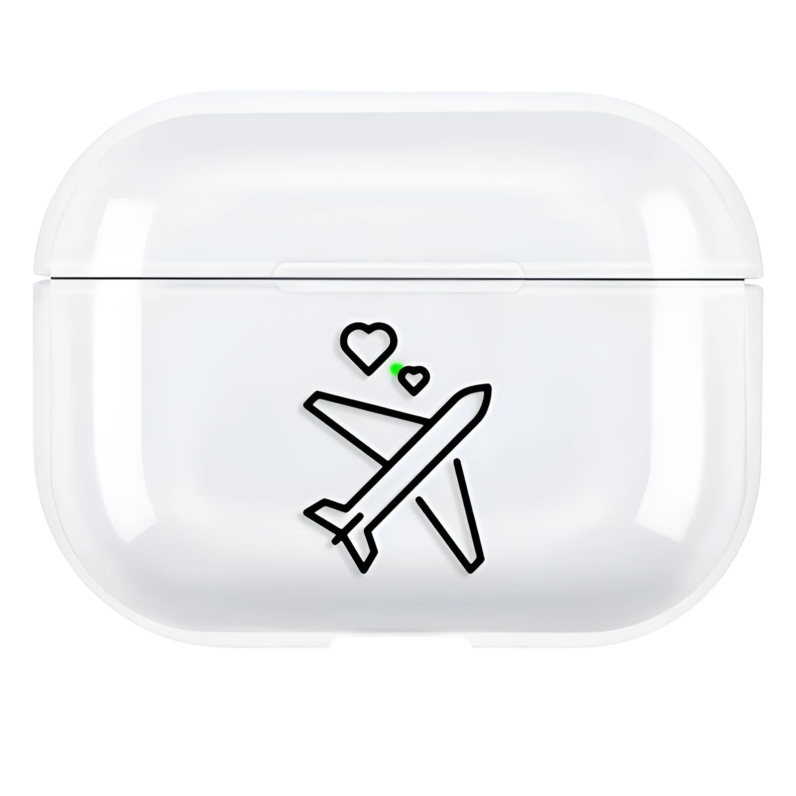 AirPods Pro 3 protective shell case in solid colour options with PC construction