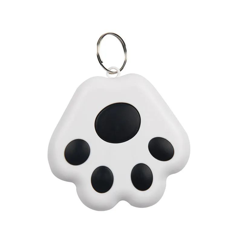 Dog paw shaped Bluetooth anti-lost tracking device in various colours with 10m range