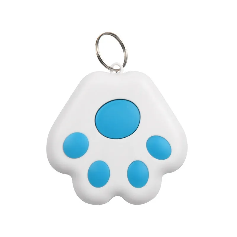 Dog paw shaped Bluetooth anti-lost tracking device in various colours with 10m range