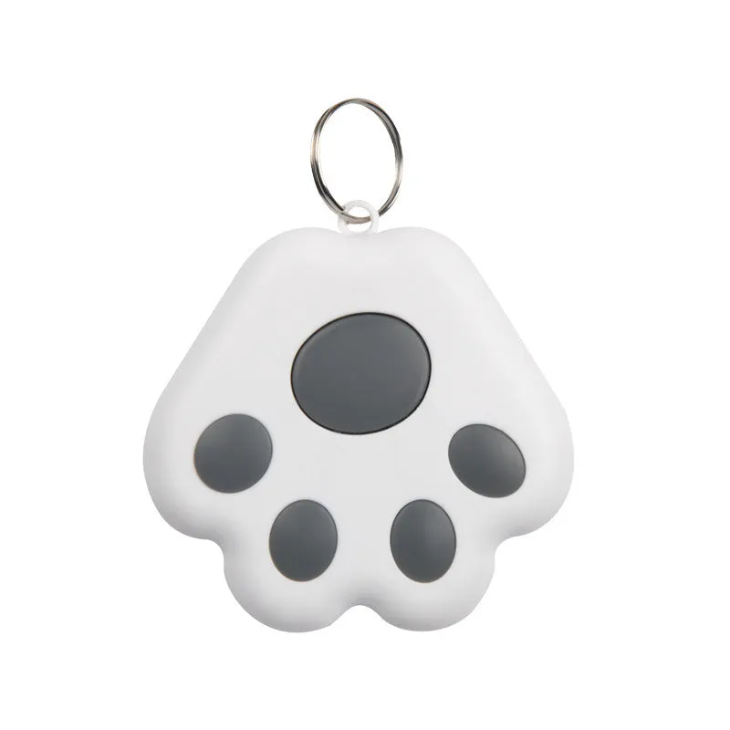 Dog paw shaped Bluetooth anti-lost tracking device in various colours with 10m range
