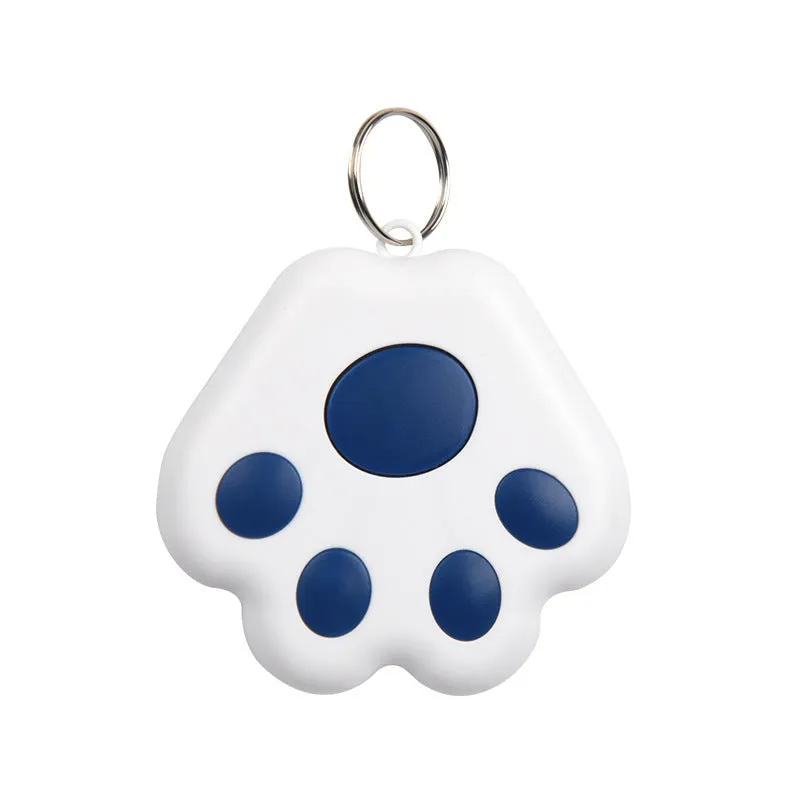 Dog paw shaped Bluetooth anti-lost tracking device in various colours with 10m range