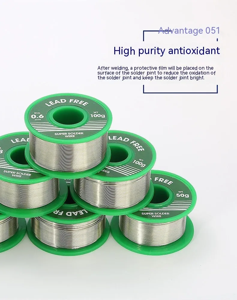 Flux cored tin lead alloy solder wire 1mm diameter 20g and 50g spools for metal joining