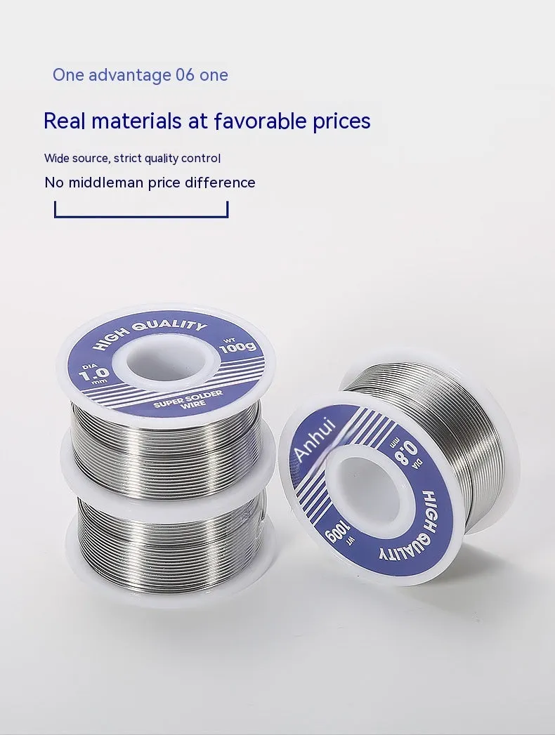 Flux cored tin lead alloy solder wire 1mm diameter 20g and 50g spools for metal joining