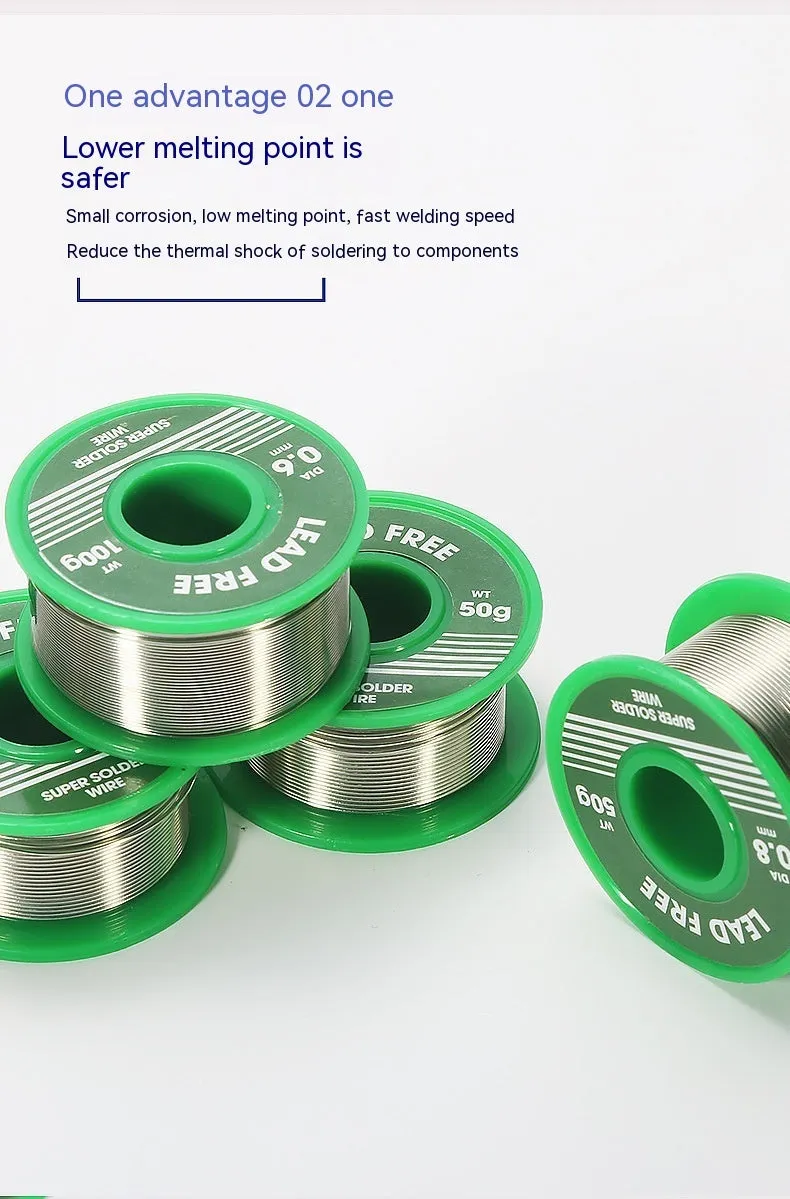 Flux cored tin lead alloy solder wire 1mm diameter 20g and 50g spools for metal joining