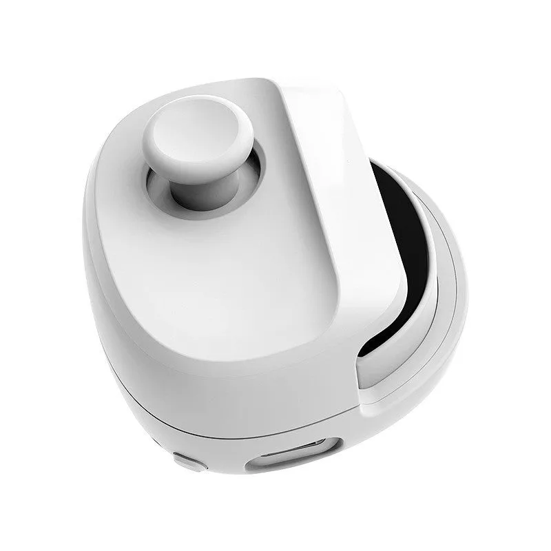 Black and white USB mobile game stick controller for Peacekeeper Elite, shown with dimensions 8.8cm x 8.8cm x 4.2cm.