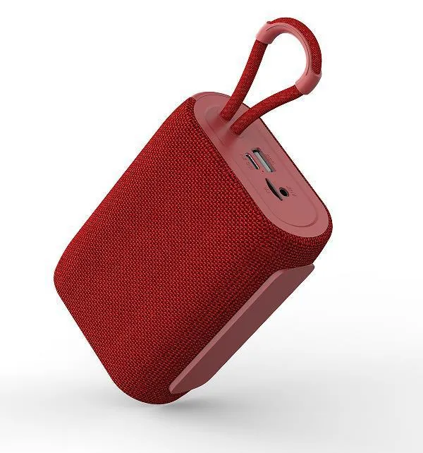 Bluetooth speaker headset two-in-one small square outdoor portable black USB powered