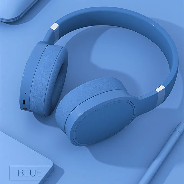 Wireless Bluetooth headset in available colours showing 40mm speaker drivers and Bluetooth 5.0 connectivity