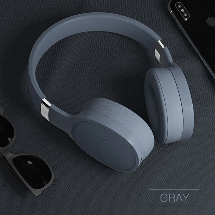 Wireless Bluetooth headset in available colours showing 40mm speaker drivers and Bluetooth 5.0 connectivity
