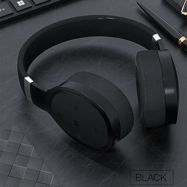 Wireless Bluetooth headset in available colours showing 40mm speaker drivers and Bluetooth 5.0 connectivity