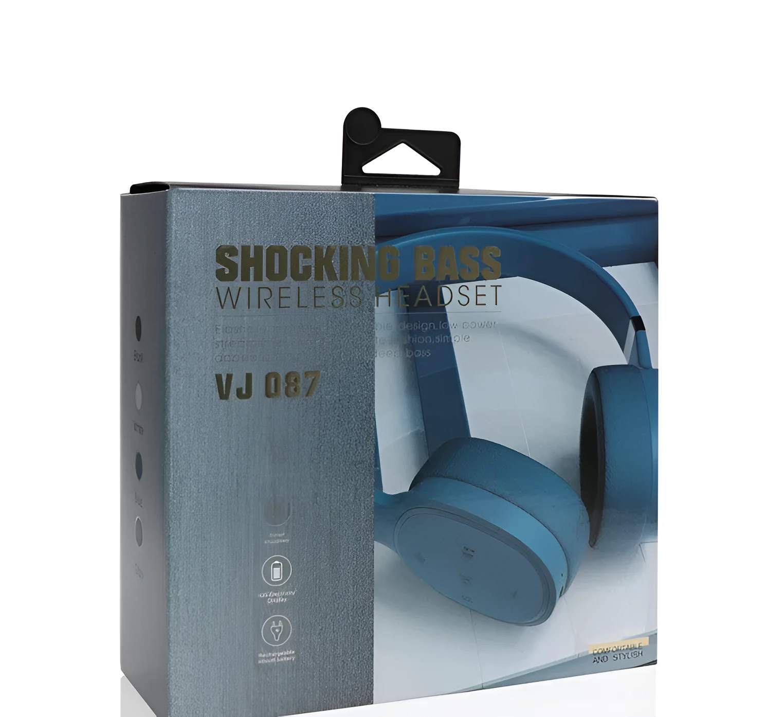 Wireless Bluetooth headset in available colours showing 40mm speaker drivers and Bluetooth 5.0 connectivity