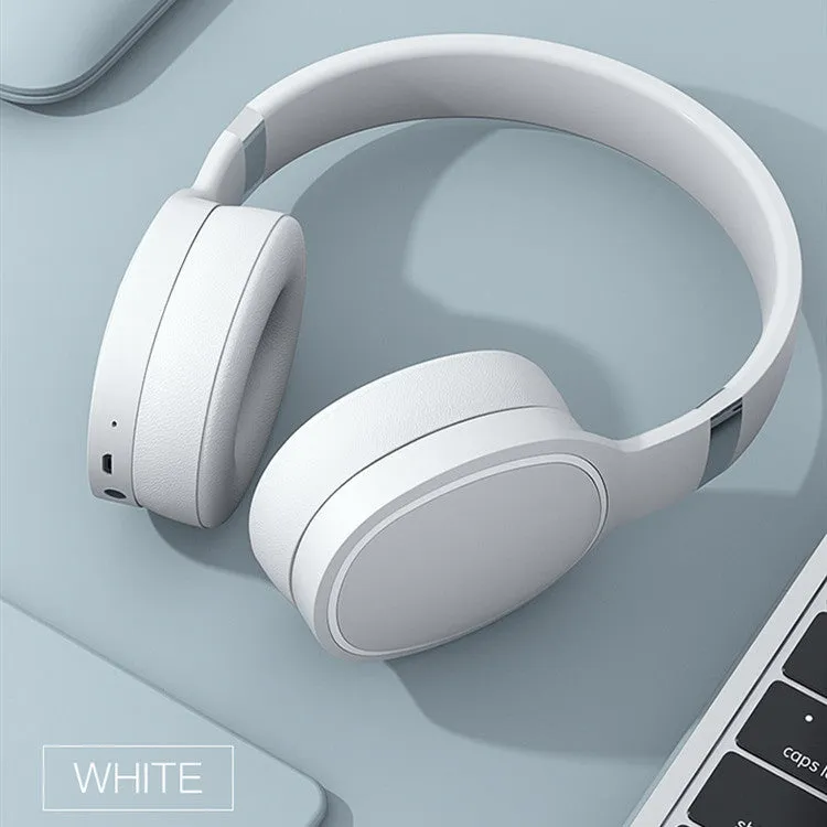 Wireless Bluetooth headset in available colours showing 40mm speaker drivers and Bluetooth 5.0 connectivity
