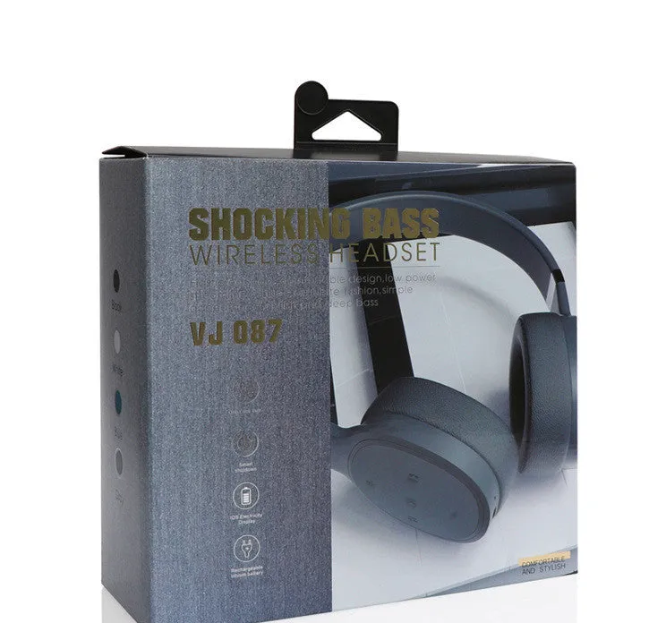 Wireless Bluetooth headset in available colours showing 40mm speaker drivers and Bluetooth 5.0 connectivity