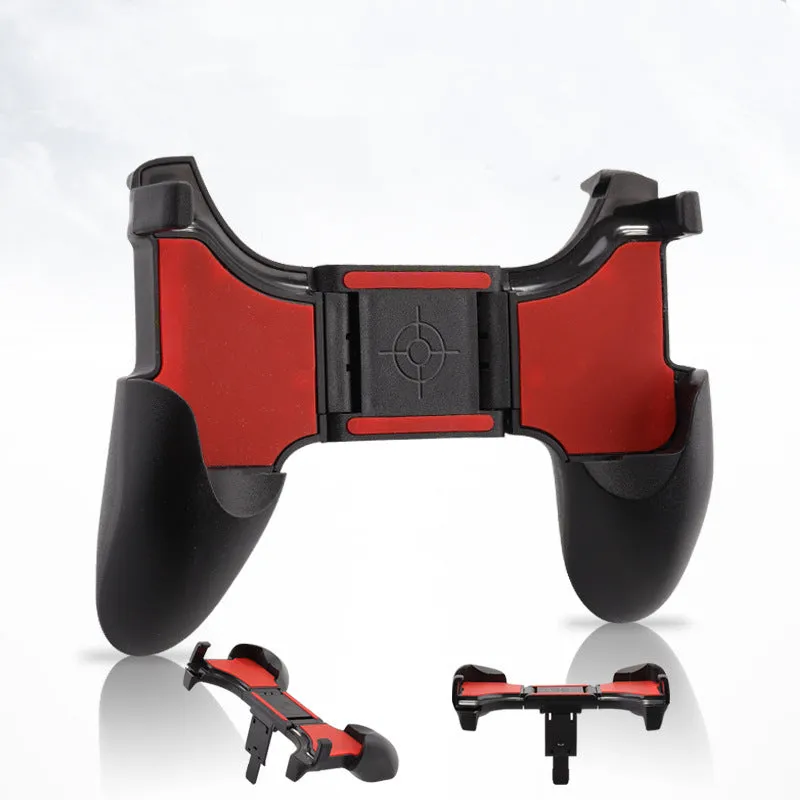 ABS PC game folding handle without interface, S-01 Black, 7.5x4x4cm, folded for storage