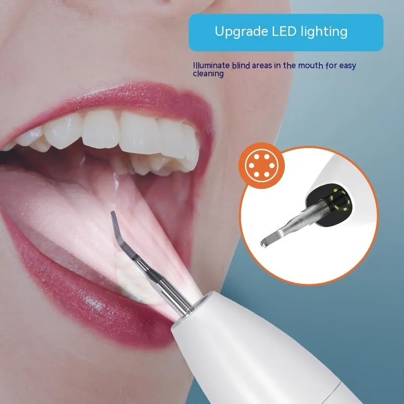 Household ultrasonic dental cleaner with camera 30KHZ black model