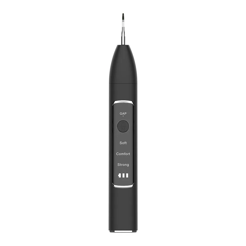 Household ultrasonic dental cleaner with camera 30KHZ black model