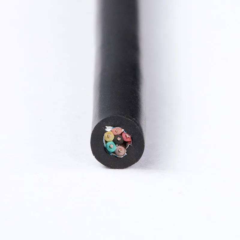 Siemens LOGO series PLC programming download cable with USB and 6-pin square connectors, 3 metres long