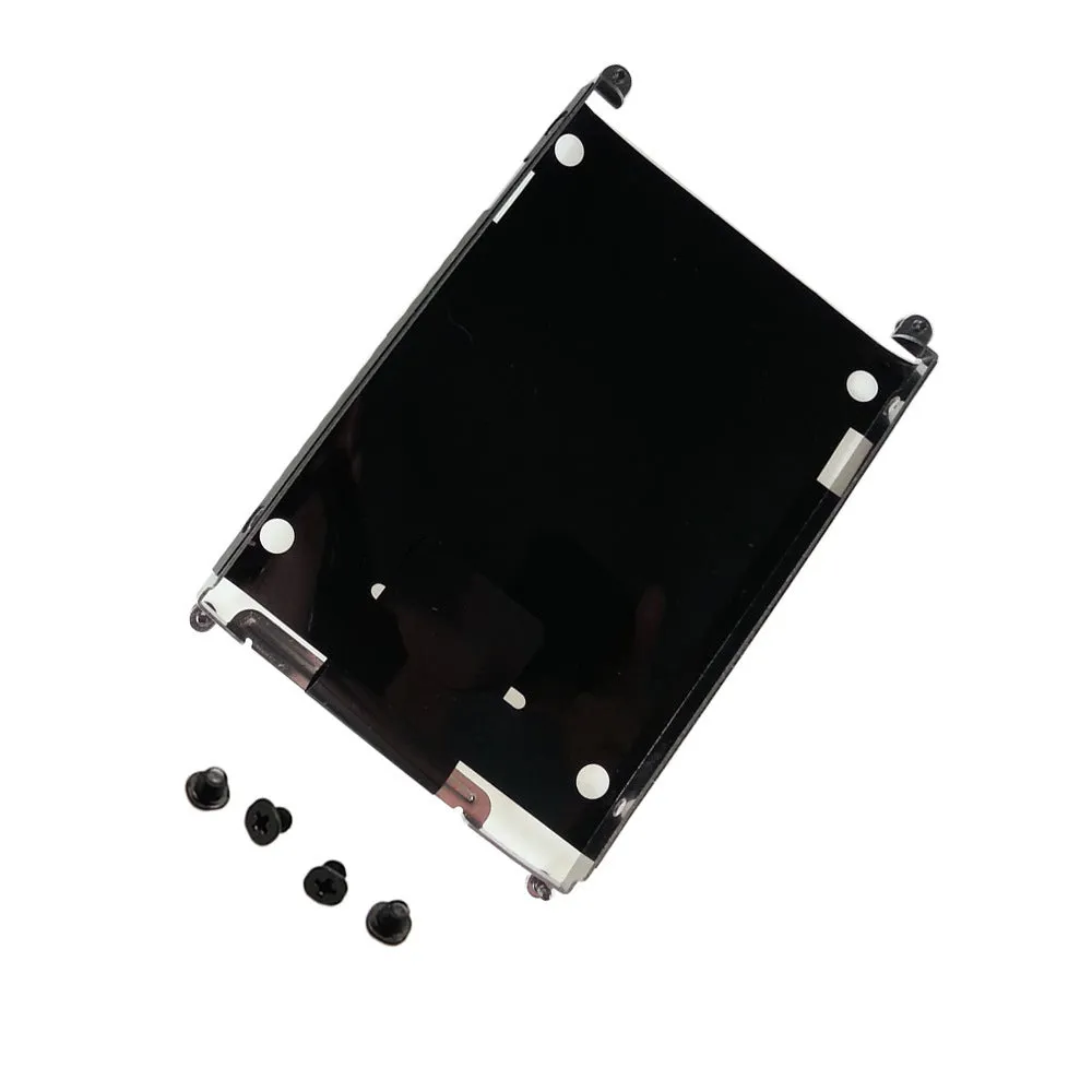 Black metal hard drive bracket for HP 2560p 2570p notebook with four screws