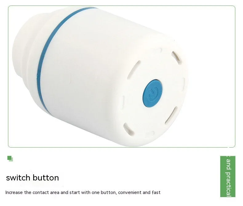 White plastic buggy bag vacuum electric suction device with 32mm nozzle for air removal