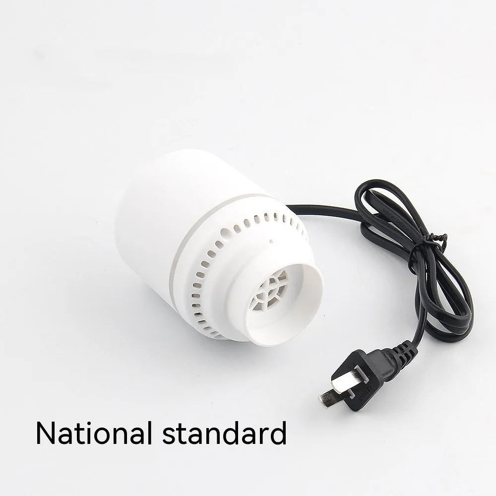White plastic buggy bag vacuum electric suction device with 32mm nozzle for air removal