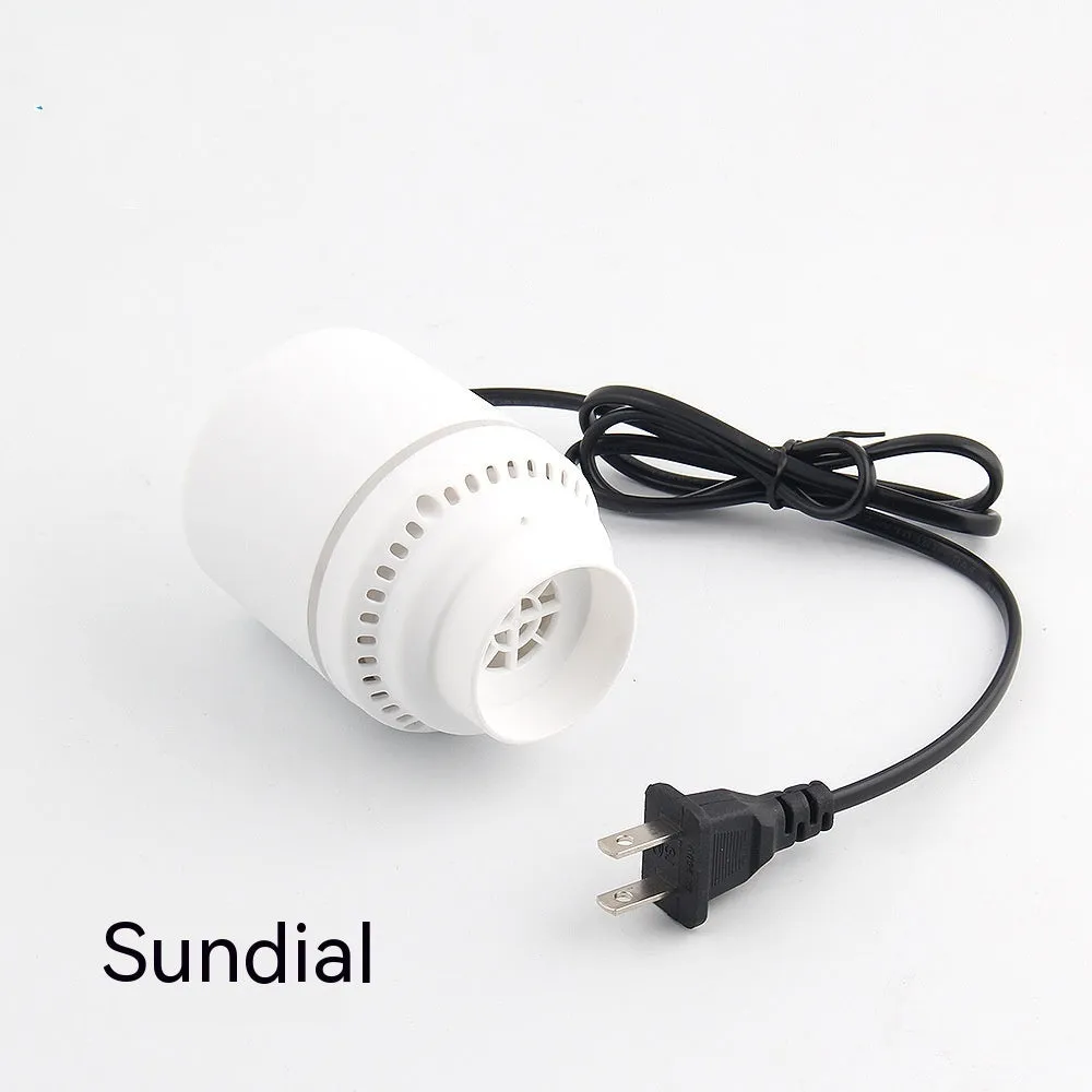 White plastic buggy bag vacuum electric suction device with 32mm nozzle for air removal