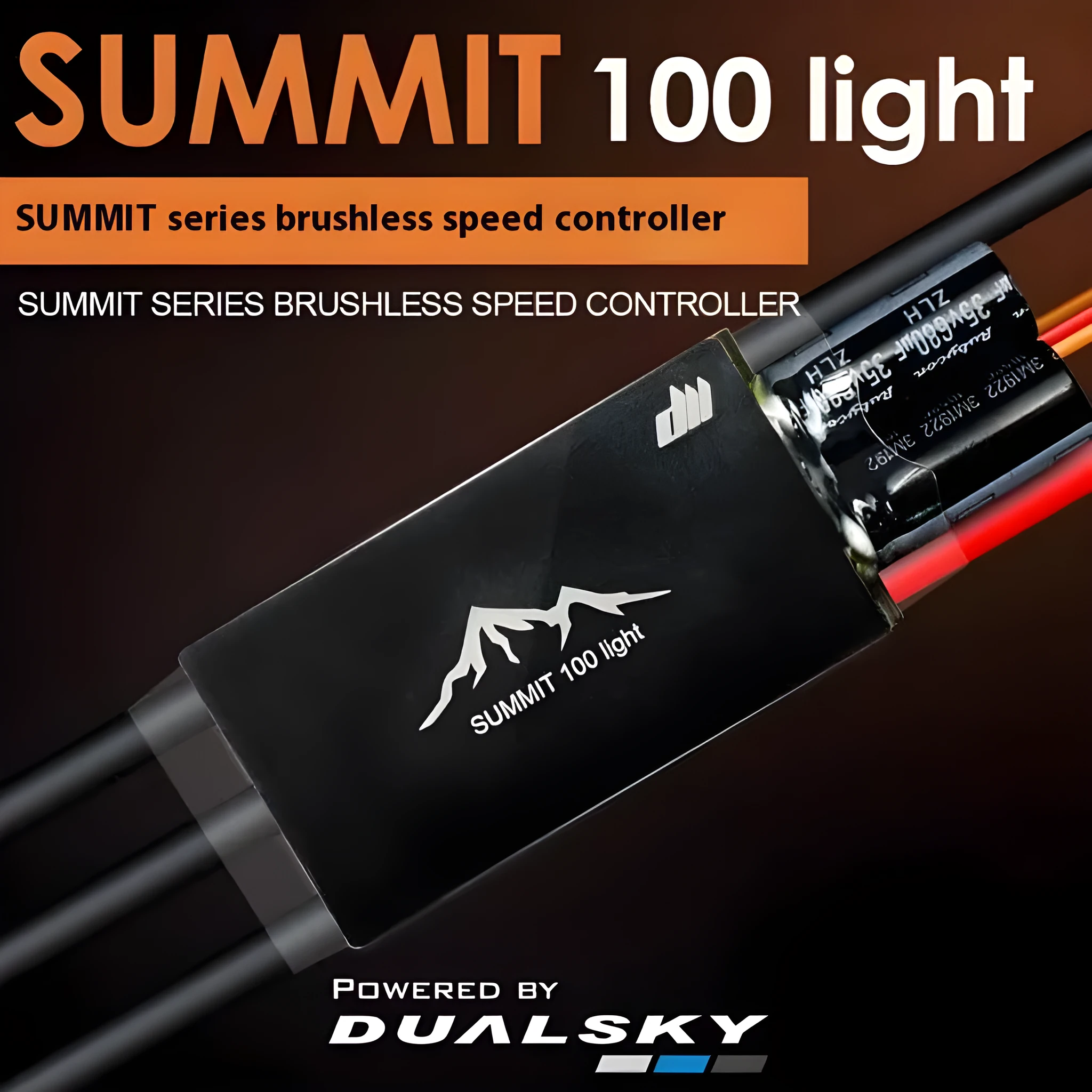 SUMMIT LIGHT fixed wing aircraft with electrical adjustment and USB LINK V2 setting card