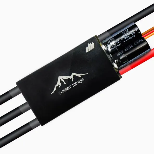 SUMMIT LIGHT fixed wing aircraft with electrical adjustment and USB LINK V2 setting card