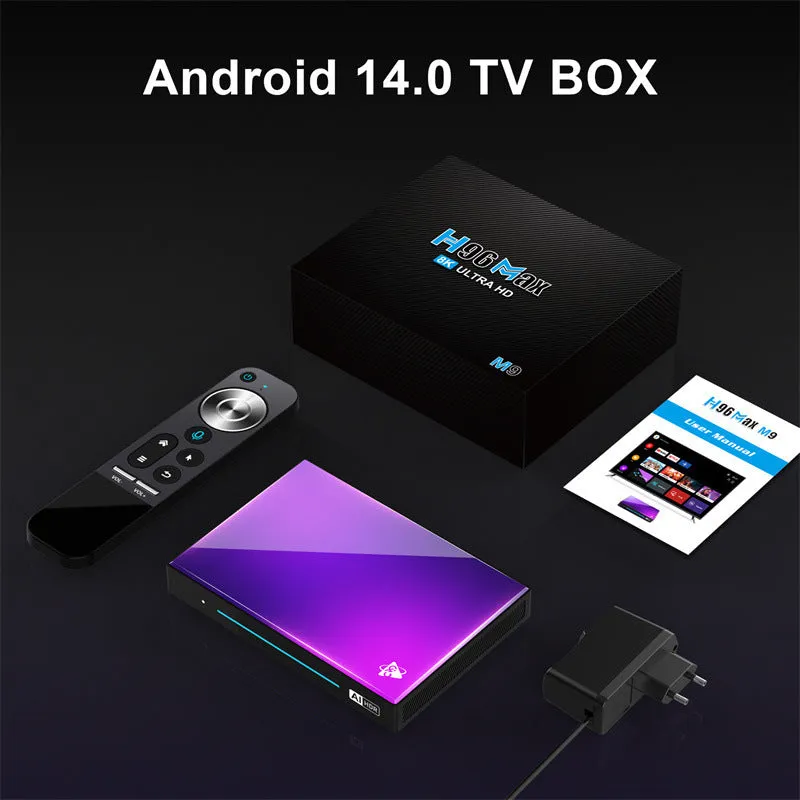 Android eight-core edge computing box set-top box development board with HDMI and remote control 96mm