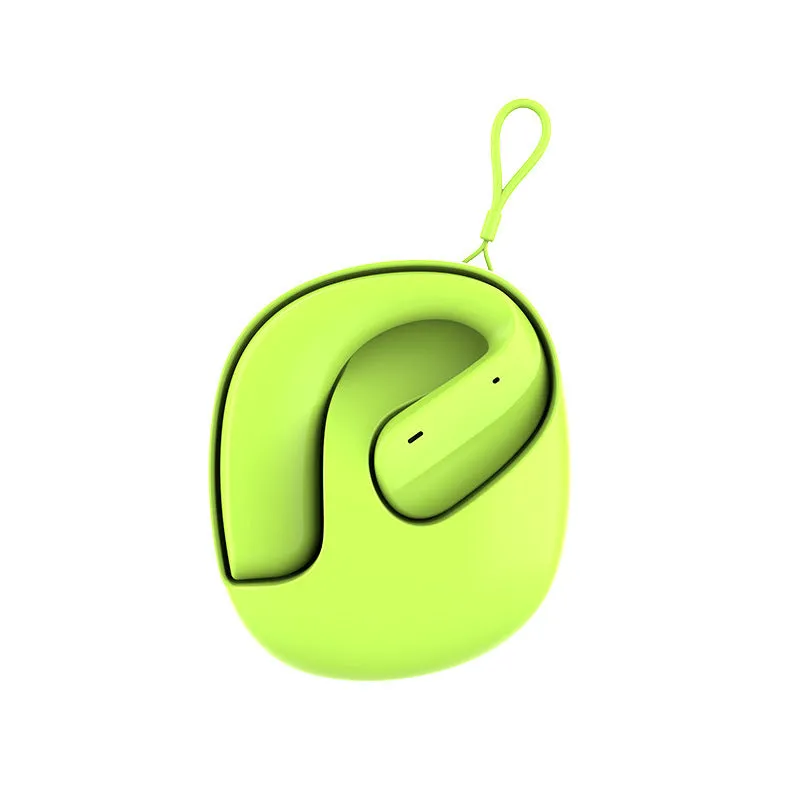 Bluetooth headset wireless ear hook non in-ear OWS binaural design plastic construction available in multiple colours