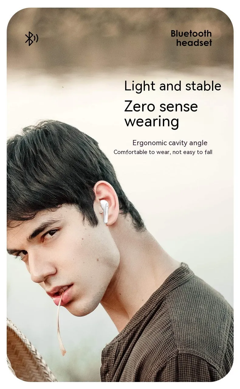 Smart sports wireless Bluetooth headset with bone conduction in black, gray, and red colour options