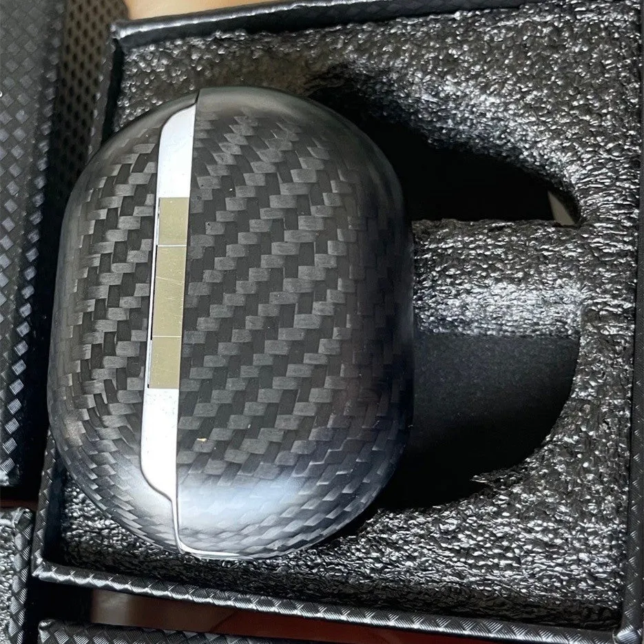 Carbon fibre protective shell case for Huawei FreeBuds Pro in 3K Light finish