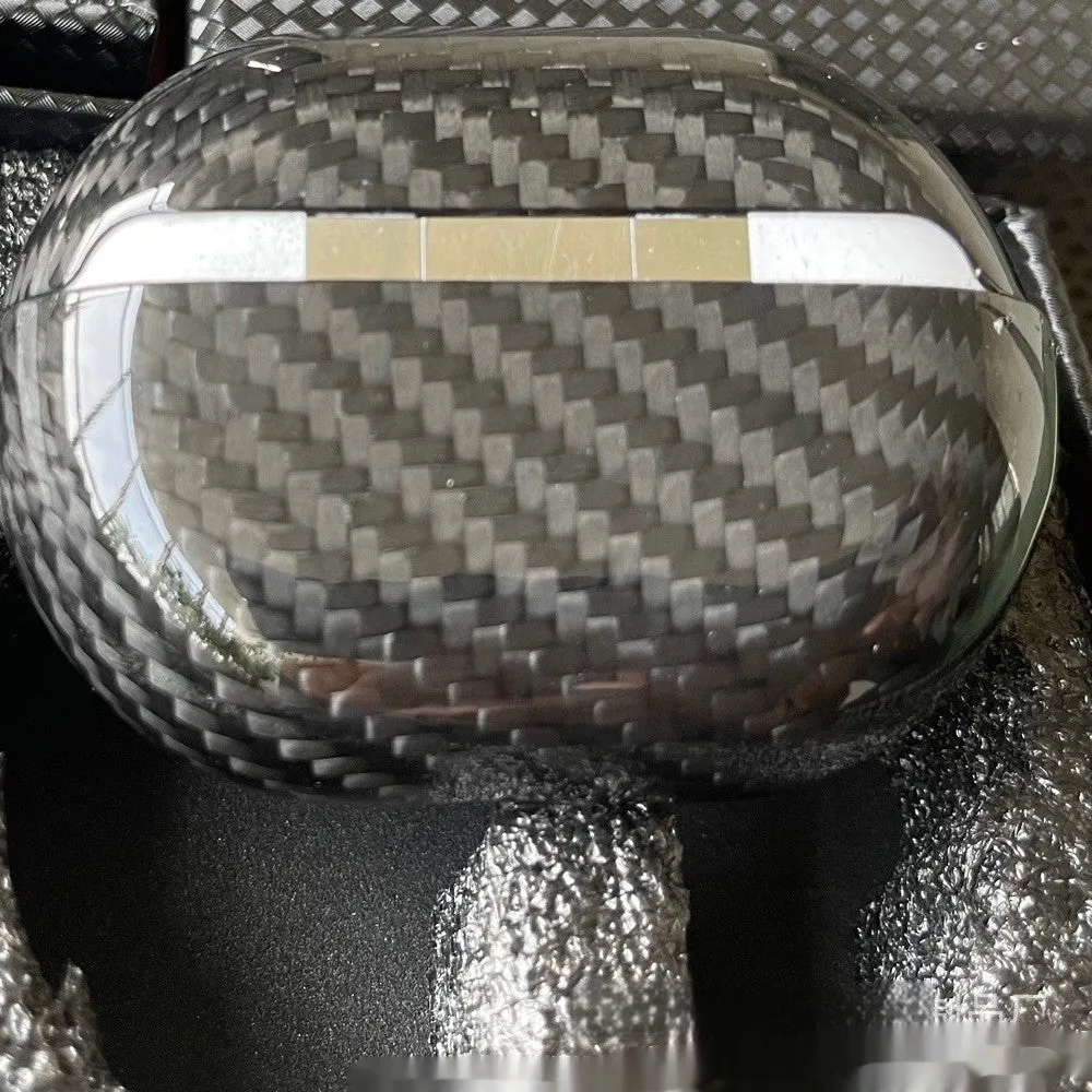 Carbon fibre protective shell case for Huawei FreeBuds Pro in 3K Light finish