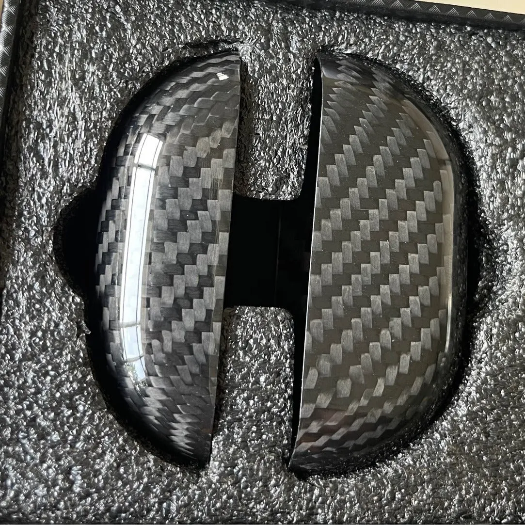 Carbon fibre protective shell case for Huawei FreeBuds Pro in 3K Light finish