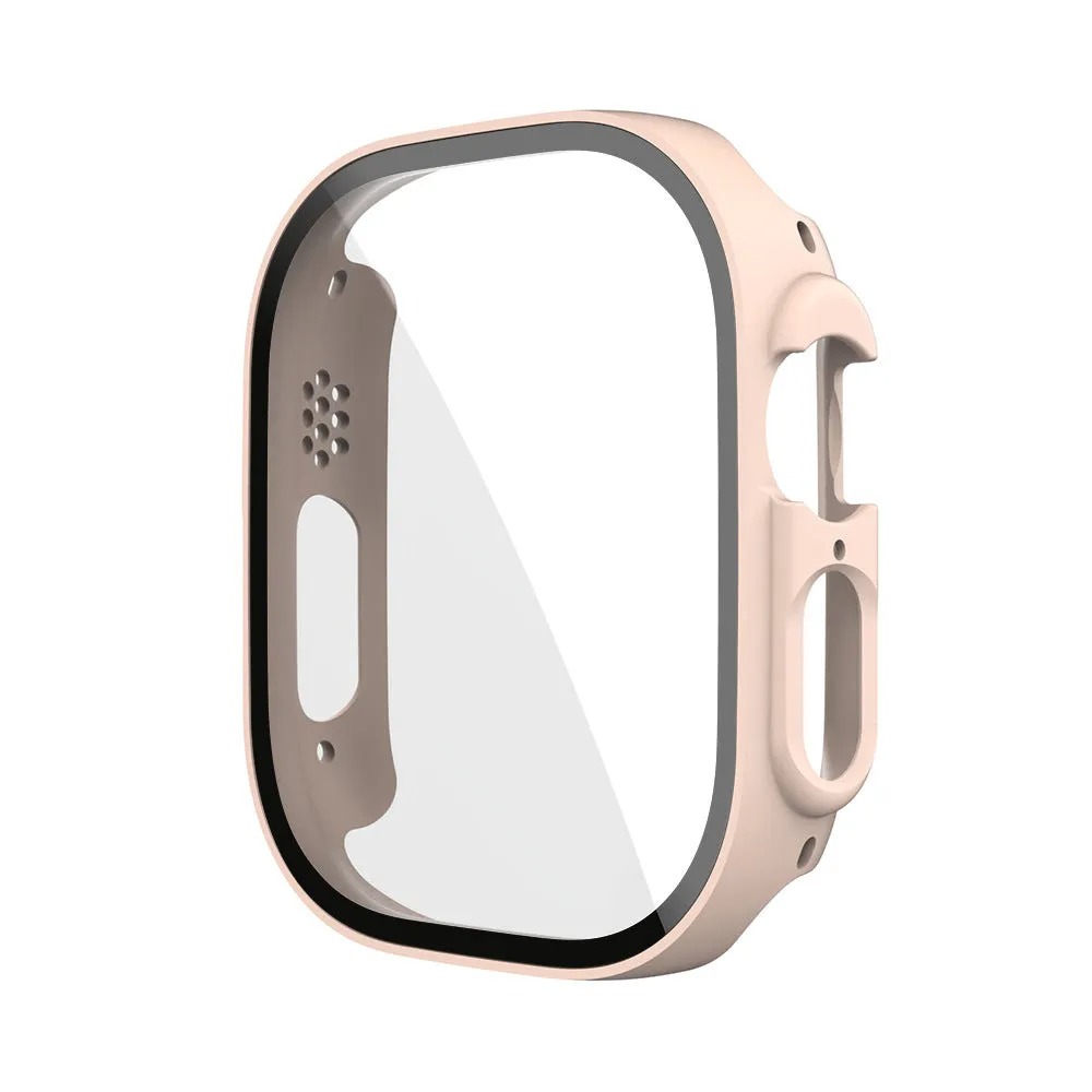 PC tempered film watch case protector in multiple colours and sizes for smartwatch protection