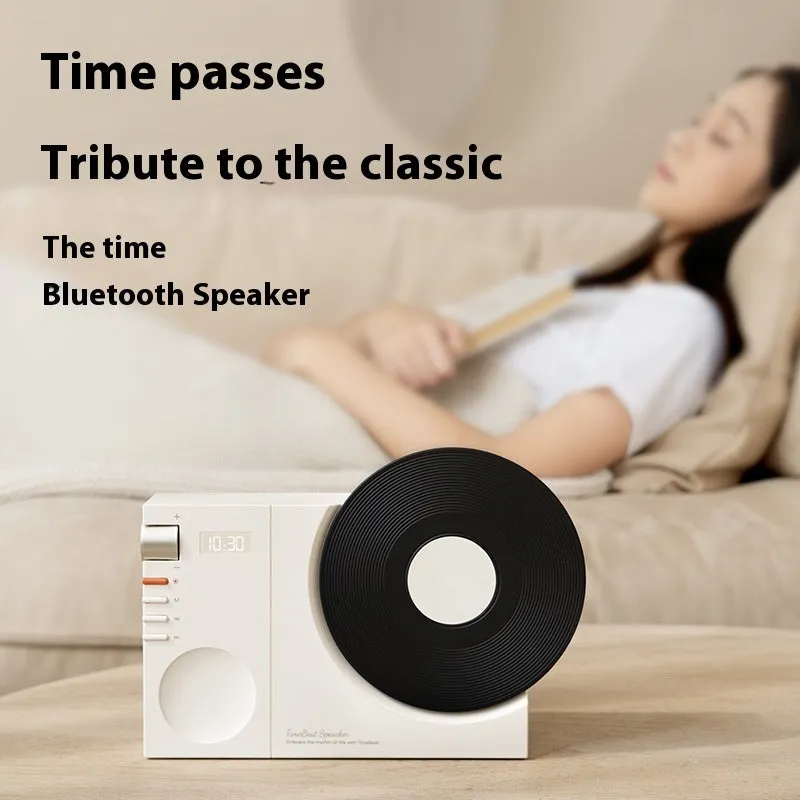 Mini portable Bluetooth speaker in Obsidian Black colour with included gift bag and greeting card