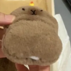 Capabala cute capybara earphone case for AirPods with Bodhi material and hanging accessory