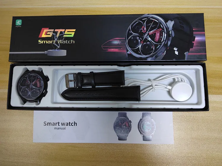 Bluetooth smart watch with heart rate blood pressure blood oxygen monitor 1.28 inch screen IP68 waterproof