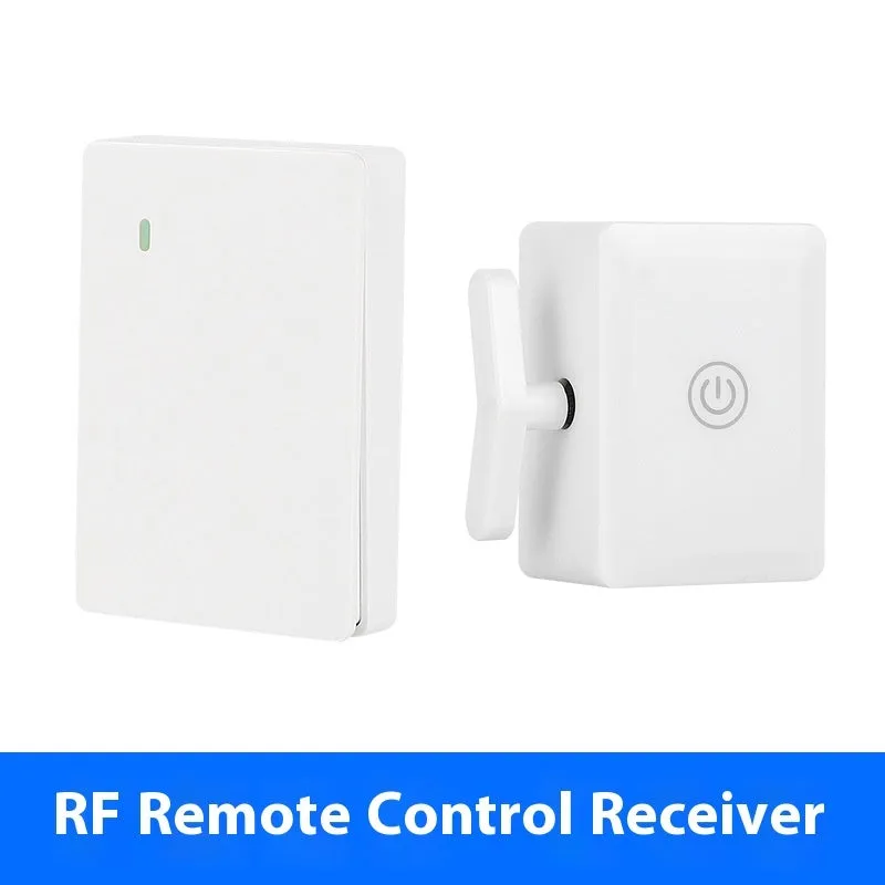 Lazy Lights Off wiring free remote control lights controller with infrared and RF models 55x54x32mm