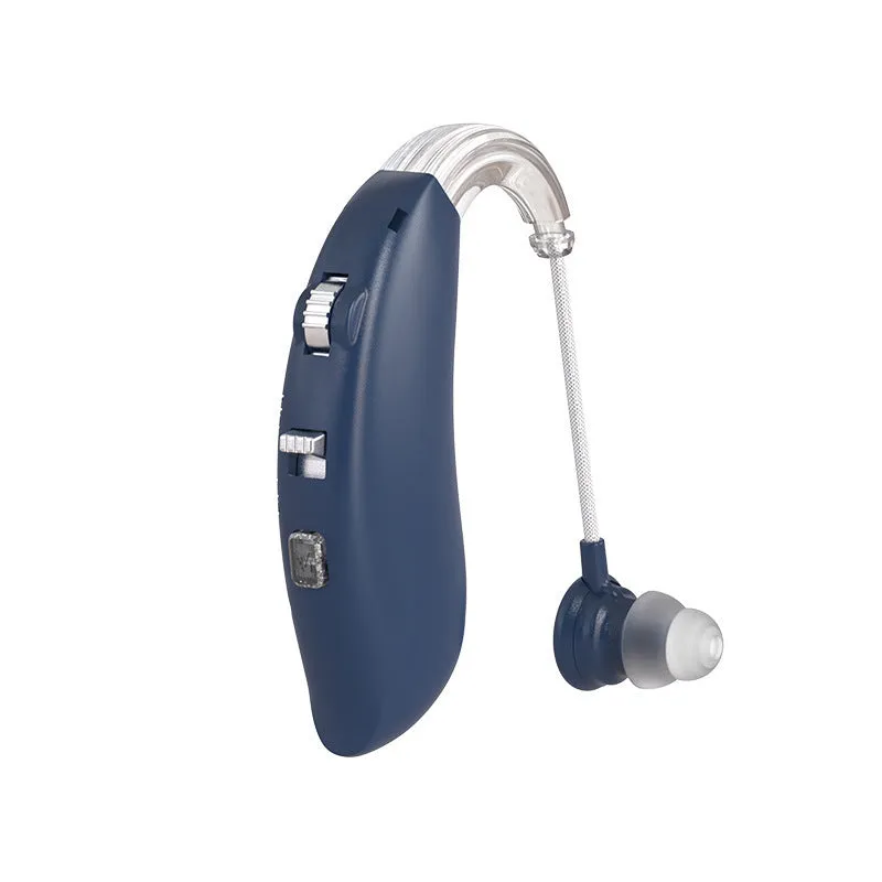 Digital hearing aid Type-C rechargeable in skin colour with Bluetooth – single unit on charger