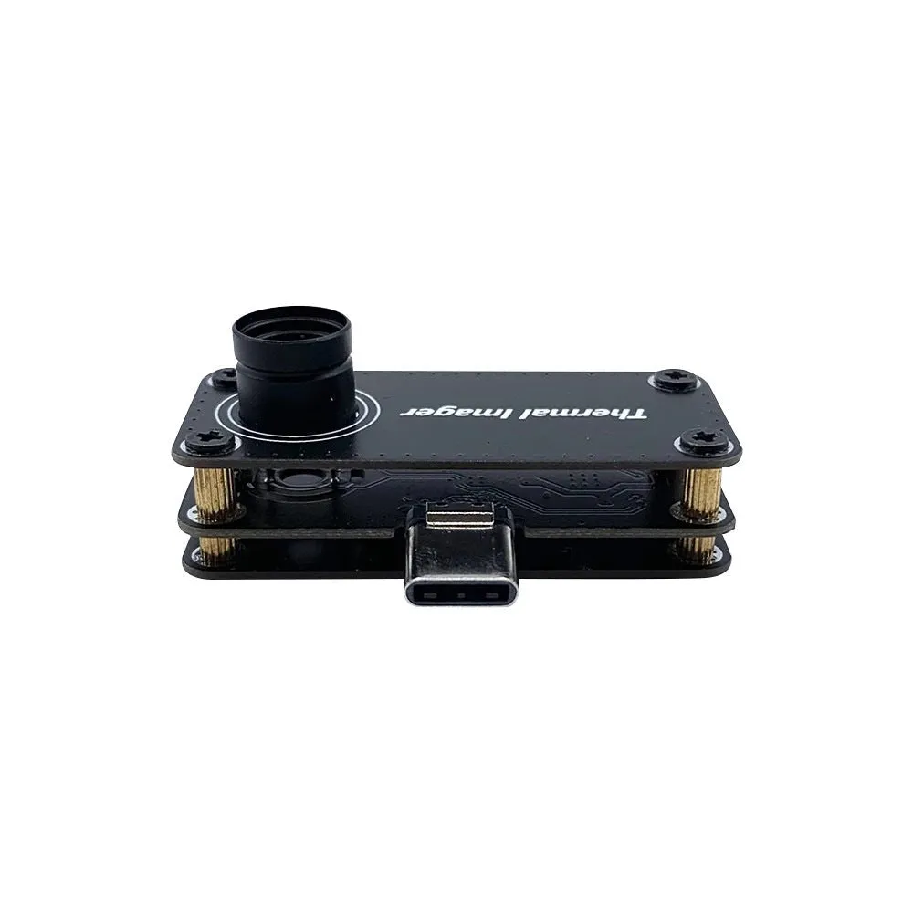 Mobile phone hot imaging instrument with Type-C connector, 32x32 resolution, and temperature measurement range