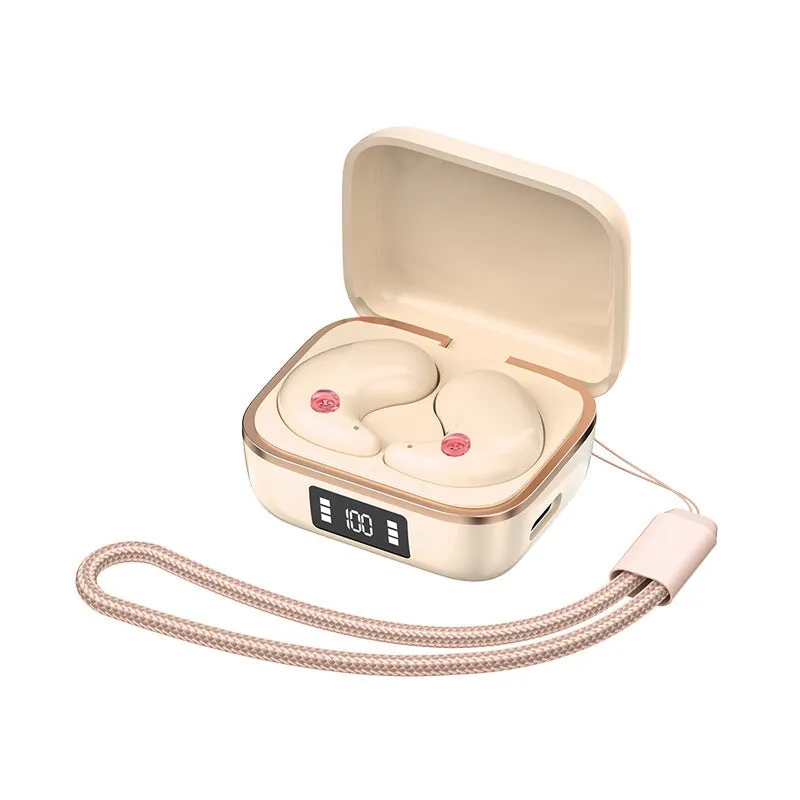 Mini J11 wireless Bluetooth headset in black in-ear sports style with charging bay