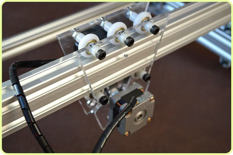 Miniature laser engraving machine with 400x300mm base plate for marking applications
