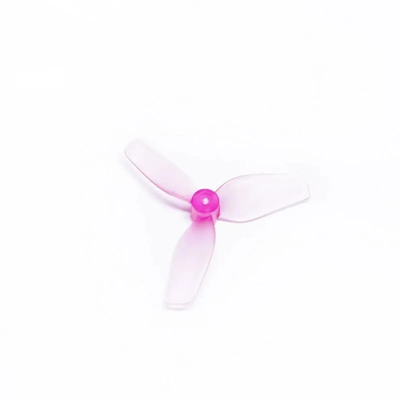 Plastic propeller set 2 positive 2 reverse 31mm PC multiaxis drone blades gray light blue pink