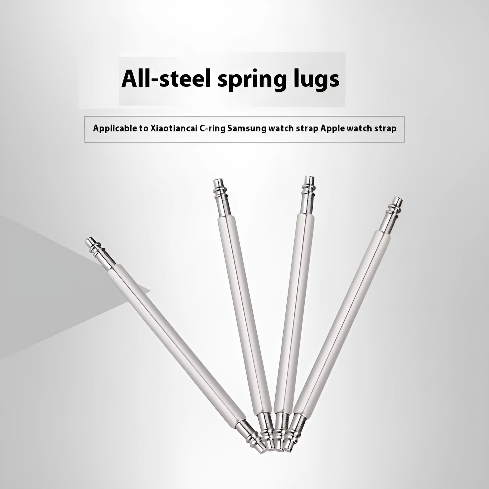 304 stainless steel watch spring bar pin 1.5mm diameter for watch strap replacement