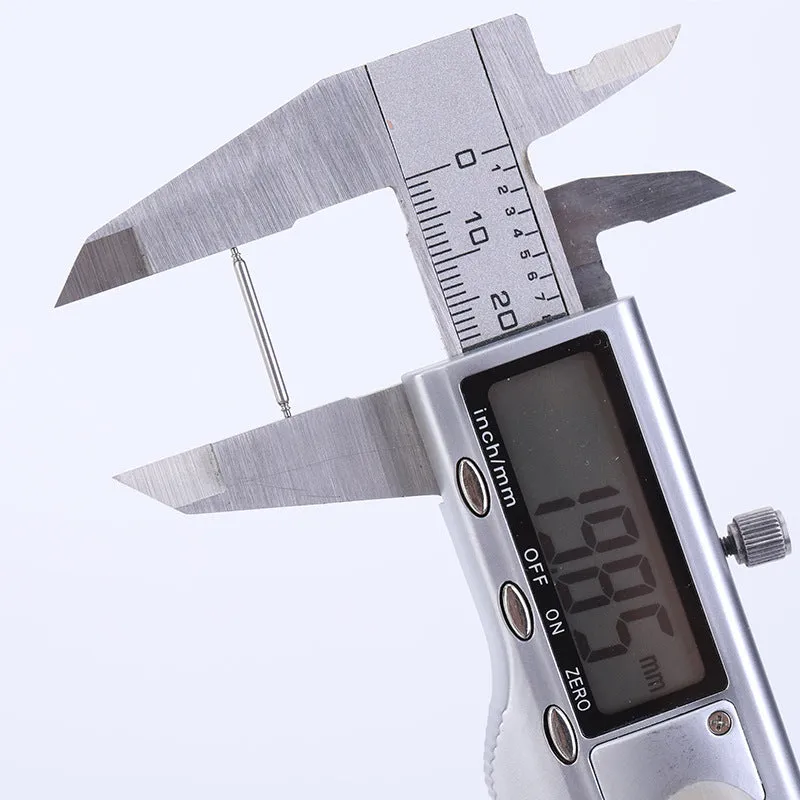 304 stainless steel watch spring bar pin 1.5mm diameter for watch strap replacement