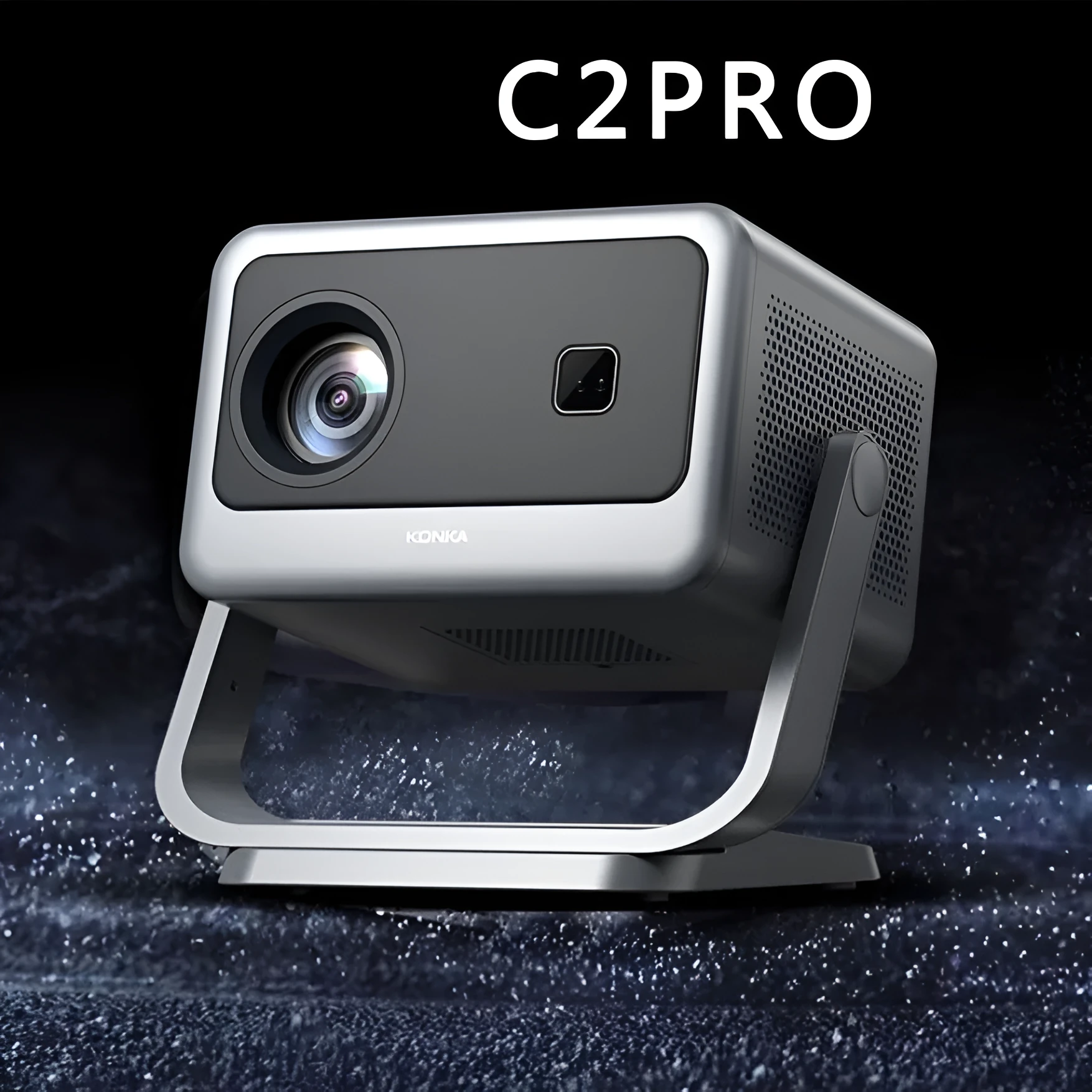 1080p PTZ projector with autofocus and HDMI input for home bedroom theatre use