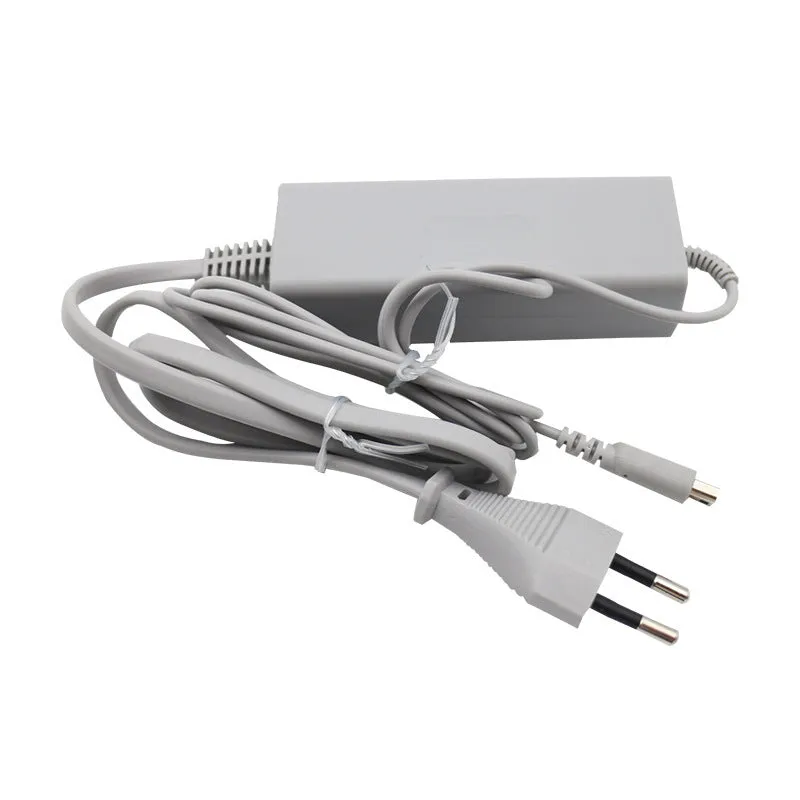 Wii U tablet power supply charger with ABS casing, 15.8 cm length, black