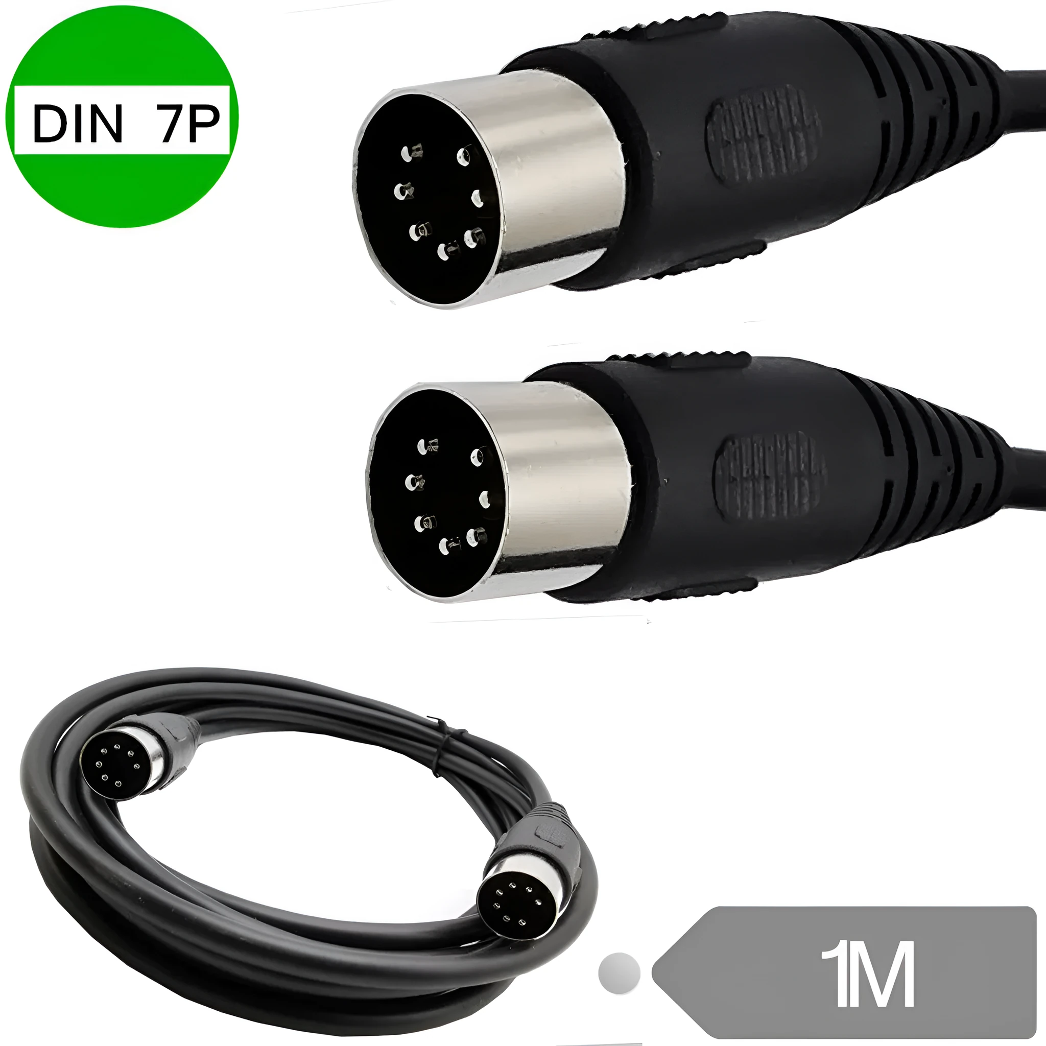 YR-7DIN-B-4 1M DIN7PIN medical device signal connecting line adapter cable