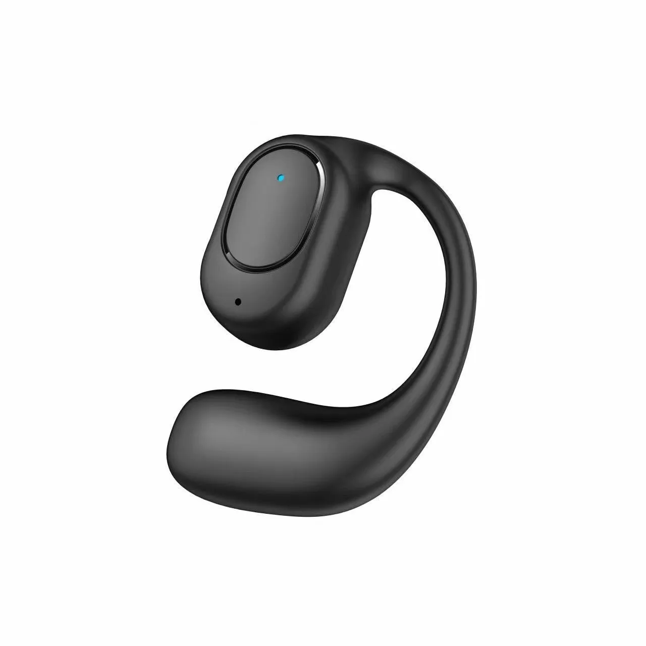 New OWS wireless Bluetooth headset ear-mounted sports style black digital display binaural