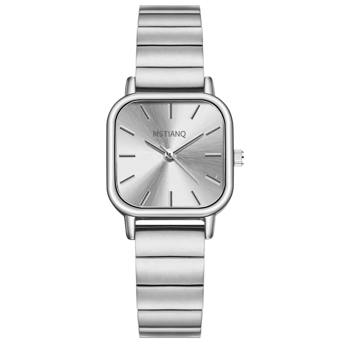 Women's 8mm thin fashion quartz watch with bamboo band, multiple colour options available