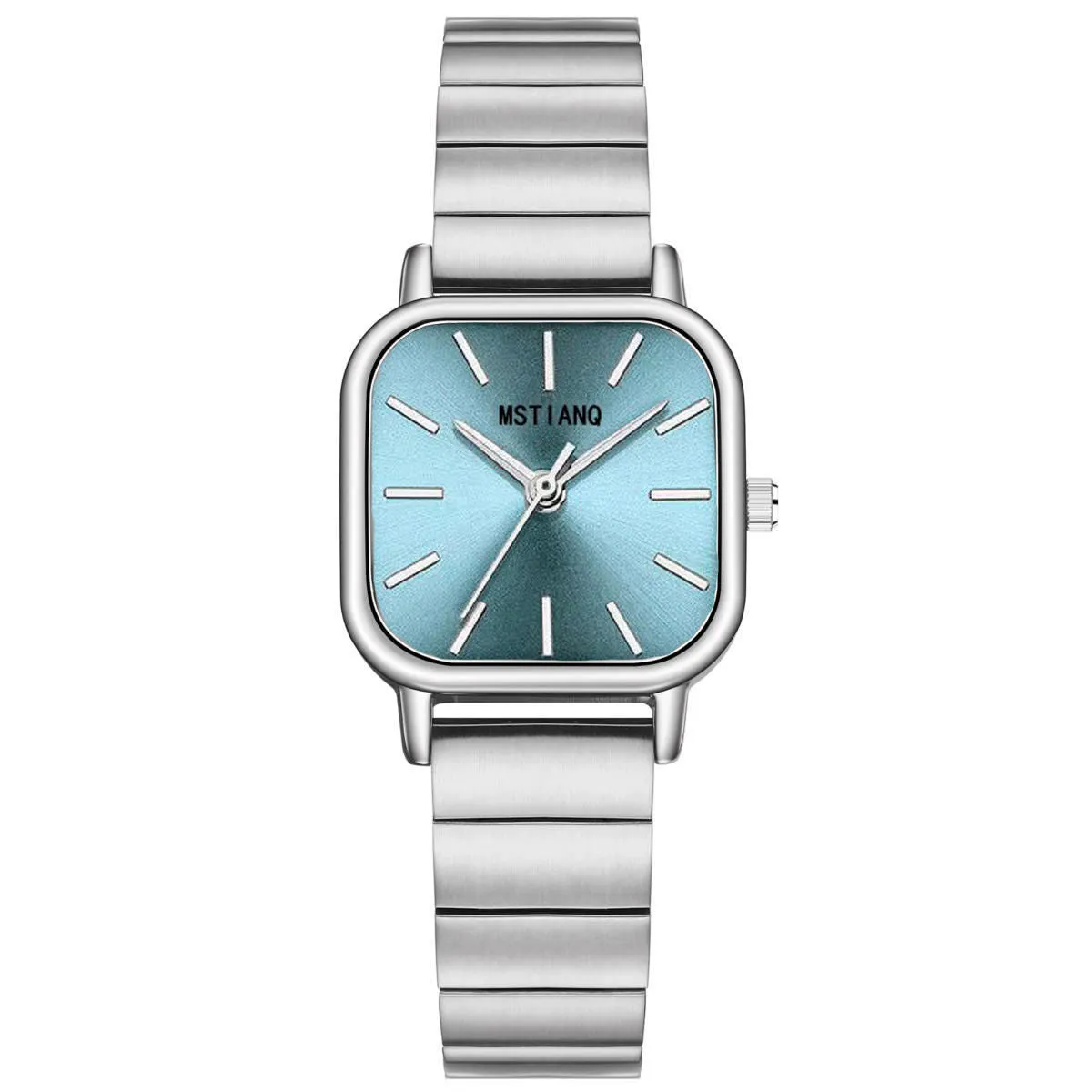 Women's 8mm thin fashion quartz watch with bamboo band, multiple colour options available